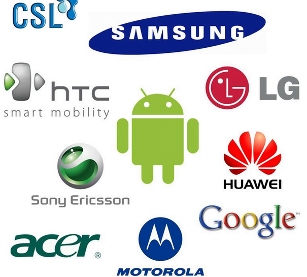 DeviceMap Android Manufacturers