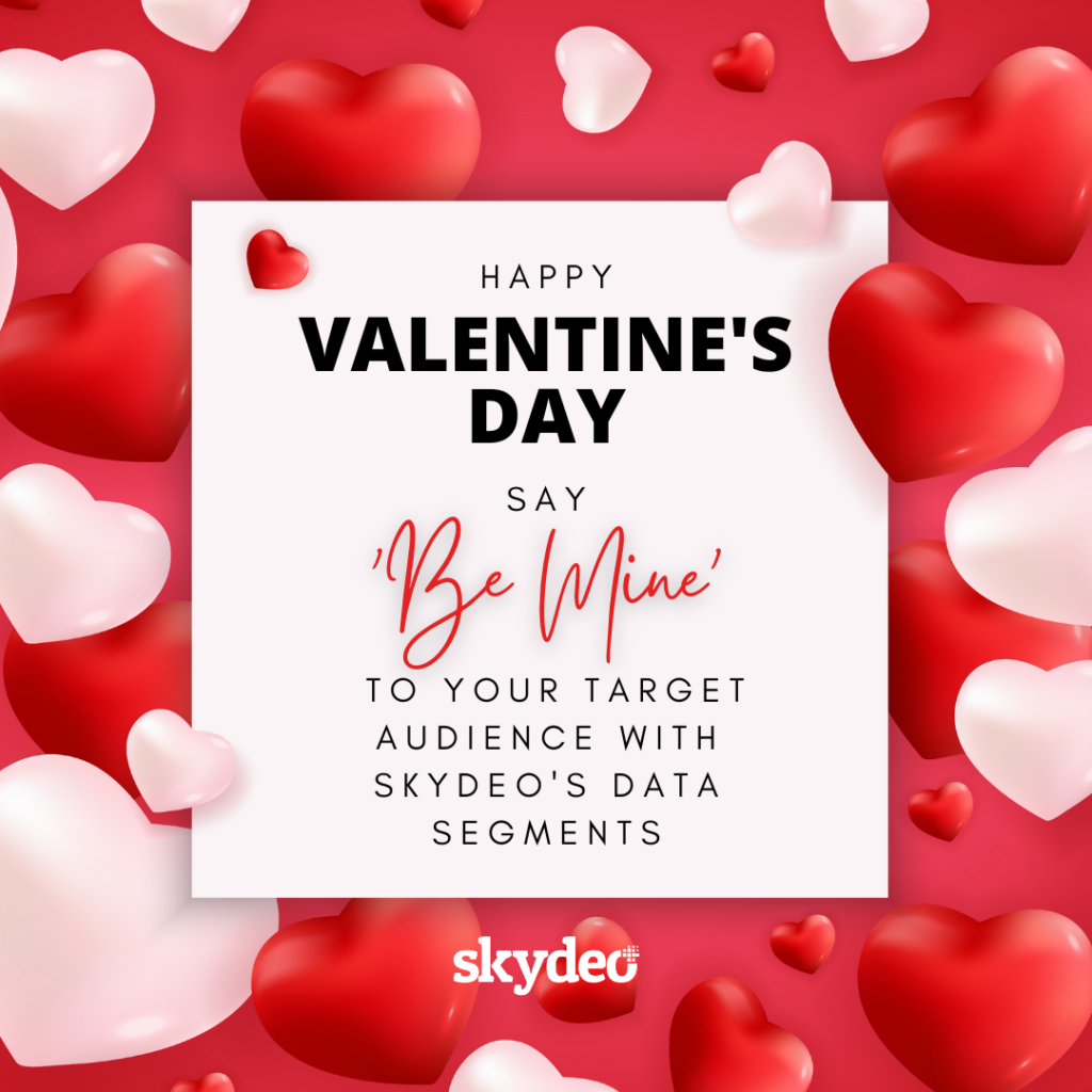 Say 'Be Mine' to Your Target Audience with Skydeo's Data Segments